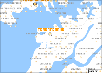 map of Tabanca Nova