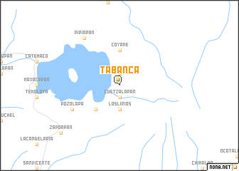 map of Tabanca