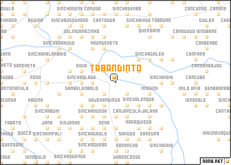 map of Tabandinto