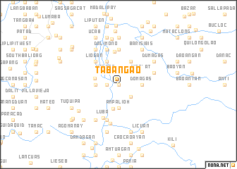 map of Tabangao