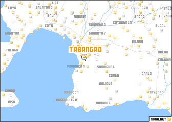 map of Tabangao