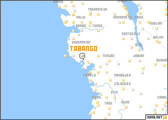 map of Tabango