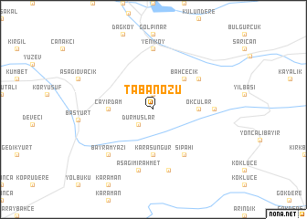 map of Tabanözü
