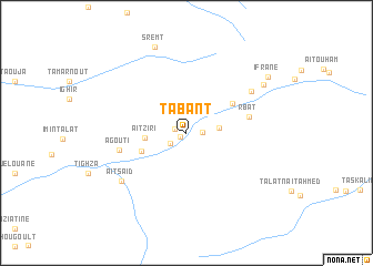 map of Tabant