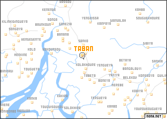 map of Taban