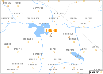 map of Taban