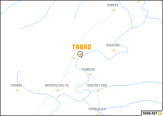 map of Tabão