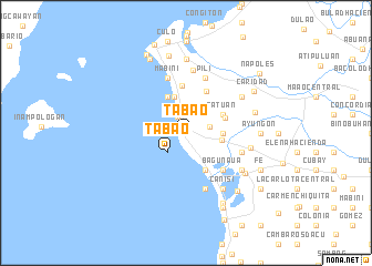 map of Tabao