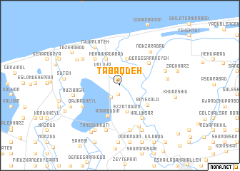 map of Ţabaq Deh