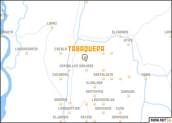 map of Tabaquera