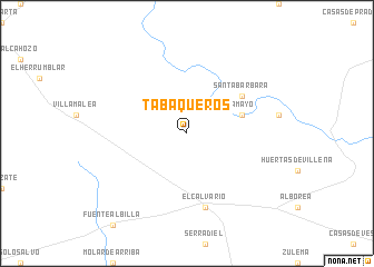 map of Tabaqueros