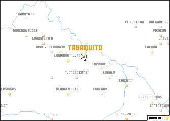 map of Tabaquito