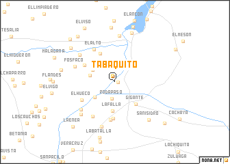 map of Tabaquito