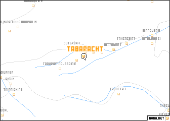 map of Tabaracht