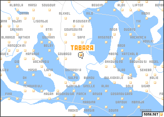 map of Tabara