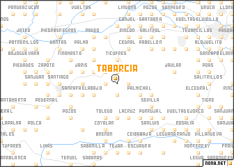 map of Tabarcia