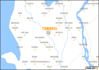 map of Tabarki