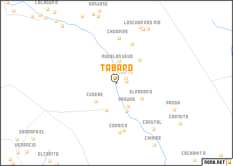 map of Tabaro