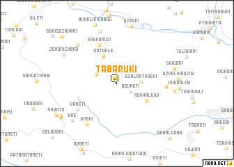 map of Tabaruki