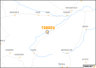 map of Tabaru