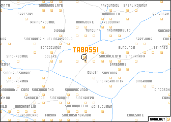 map of Tabassi