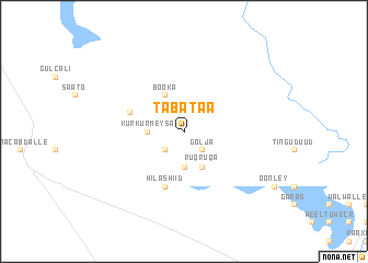 map of Tabataa