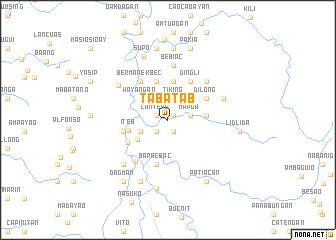 map of Tabatab