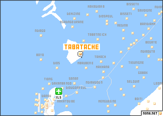 map of Taba Tache