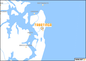 map of Tabatinga