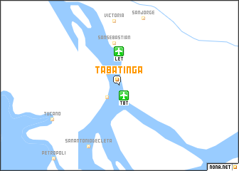 map of Tabatinga