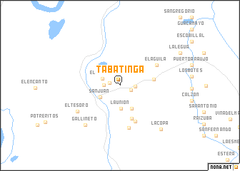 map of Tabatinga