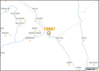 map of Ta Bat