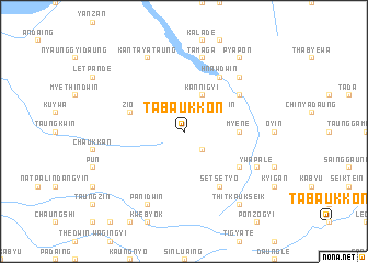 map of Tabaukkon