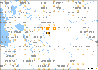 map of Tabawki