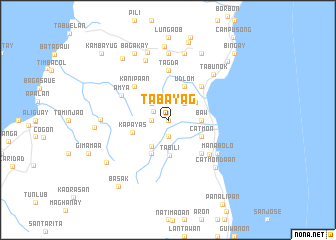 map of Tabayag