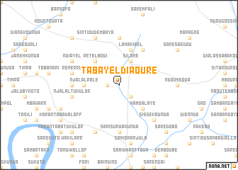 map of Tabayel Diaouré