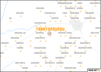 map of Tabayorourou