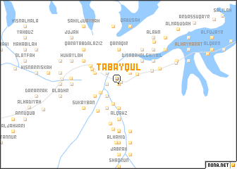 map of Tabayqul