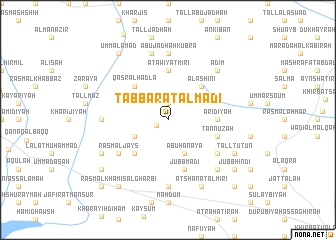 map of Ţabbārat al Māḑī