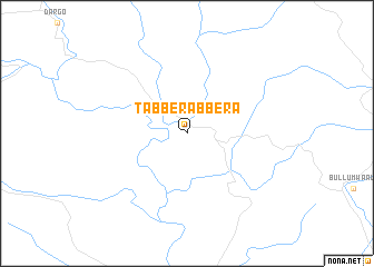 map of Tabberabbera