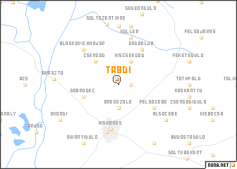 map of Tabdi