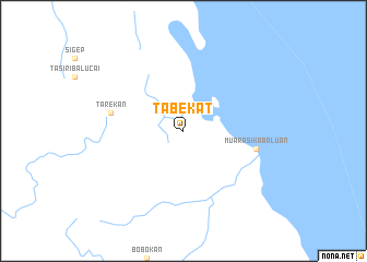 map of Tabekat