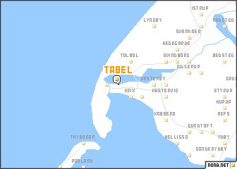 map of Tåbel