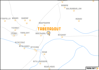 map of Tabenadout