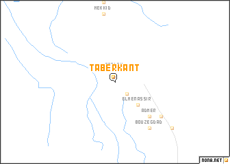 map of Taberkant