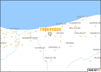 map of Taberkouk