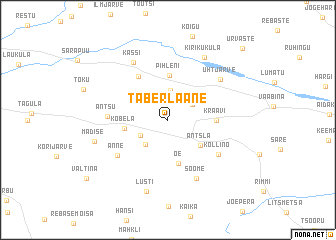 map of Taberlaane