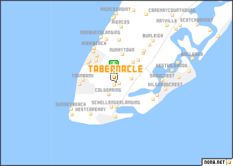map of Tabernacle