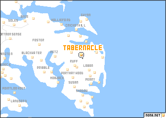 map of Tabernacle