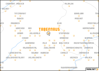 map of Tabernaus